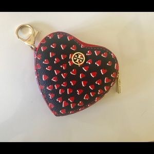 Tory Burch Heart Coin, Card Wallet